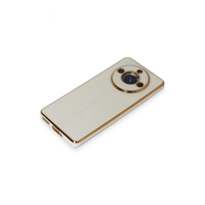 Newface Realme 11 Pro Kılıf Volet Silikon - Beyaz