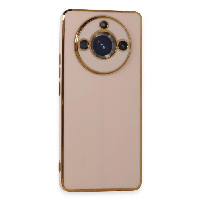 Newface Realme 11 Pro Kılıf Volet Silikon - Pembe