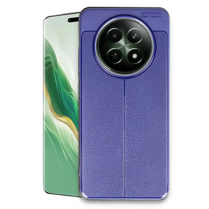 Newface Realme 12 5G Kılıf Auto Focus Kapak - Lacivert