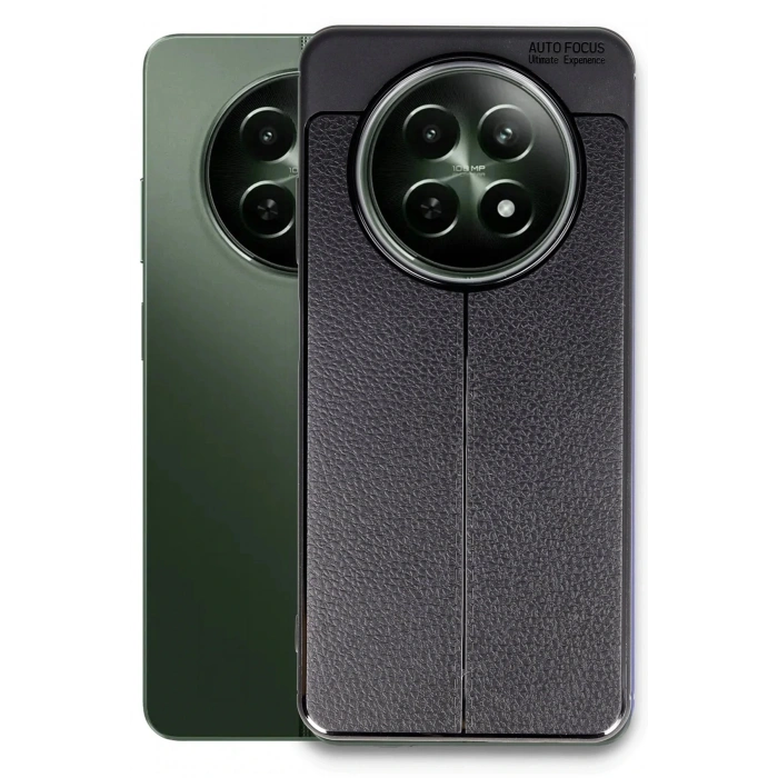 Newface Realme 12 5G Kılıf Auto Focus Kapak - Siyah