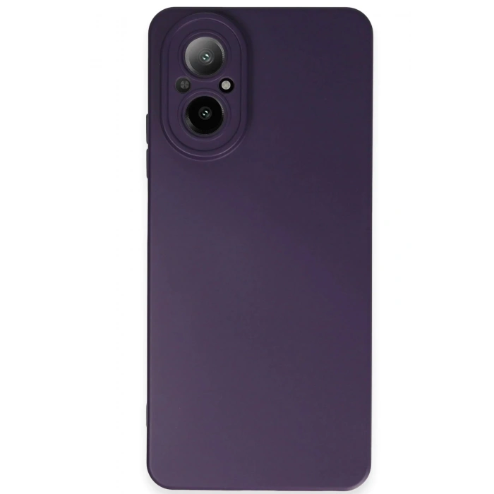 Newface Realme 12 Lite Kılıf Nano içi Kadife Silikon - Mor
