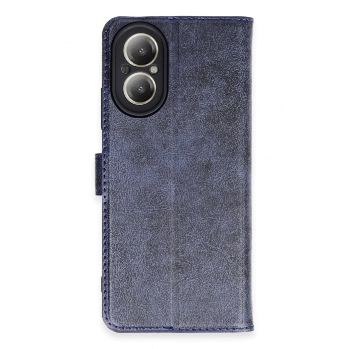 Newface Realme 12 Lite Kılıf Trend S Plus Kapaklı Kılıf - Lacivert