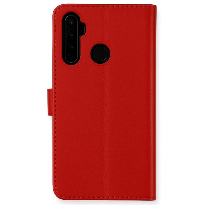 Newface Realme 6i Kılıf Trend S Plus Kapaklı Kılıf - Kırmızı