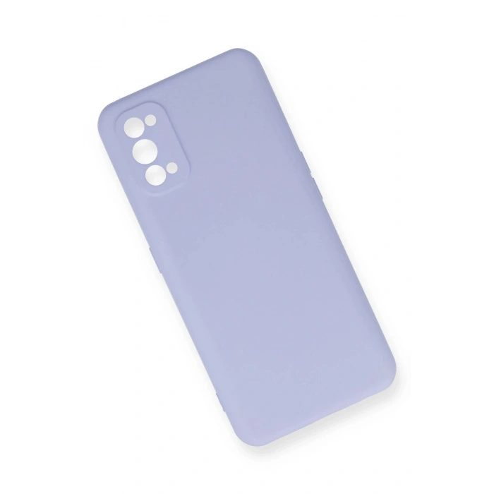 Newface Realme 7 Pro Kılıf Nano içi Kadife Silikon - Lila