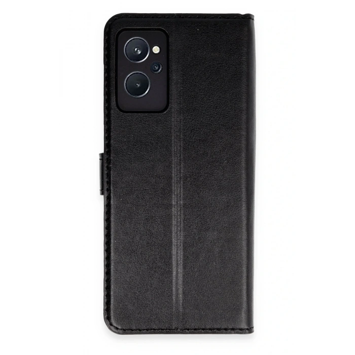 Newface Realme 9i Trend S Plus Kapaklı Kılıf - Siyah