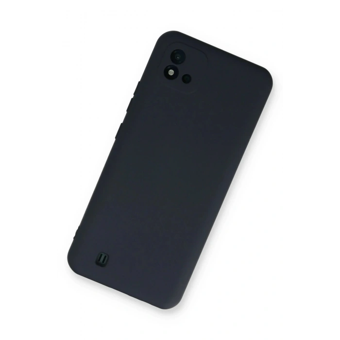 Newface Realme C11 2021 Kılıf Nano içi Kadife Silikon - Lacivert