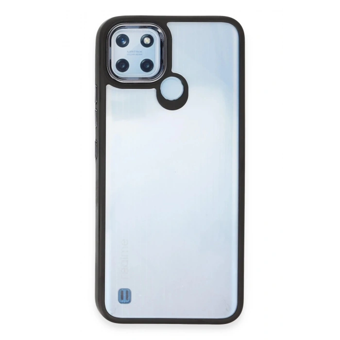 Newface Realme C21Y Kılıf Dora Kapak - Siyah