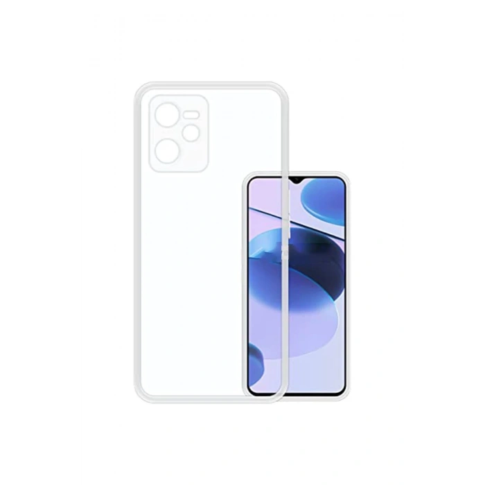 Newface Realme C35 Kılıf Lüx Şeffaf Silikon