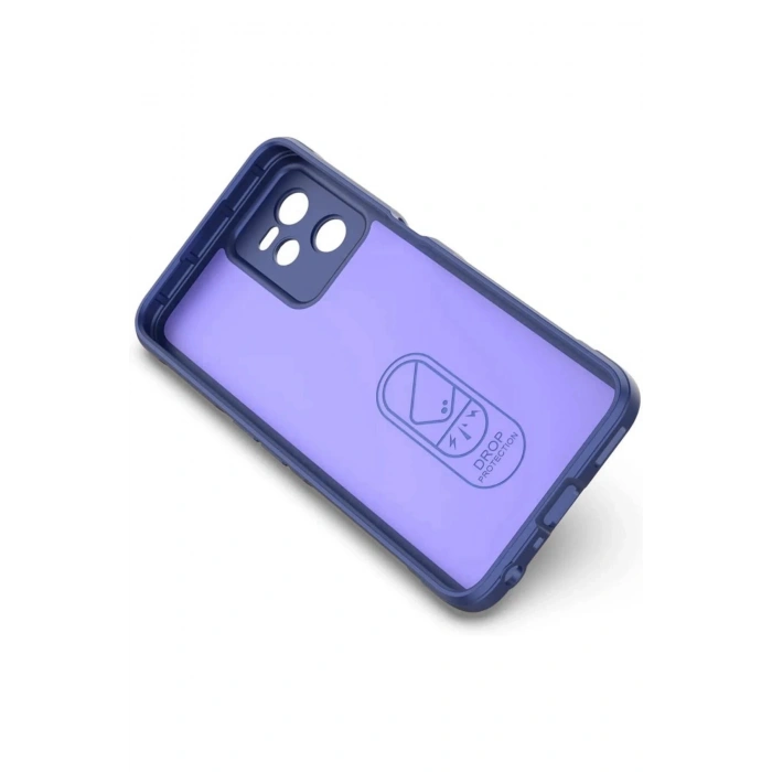 Newface Realme C35 Kılıf Optimum Silikon - Lacivert