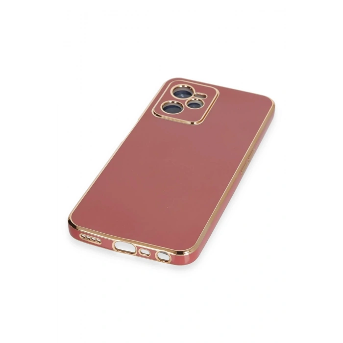 Newface Realme C35 Kılıf Volet Silikon - Kırmızı