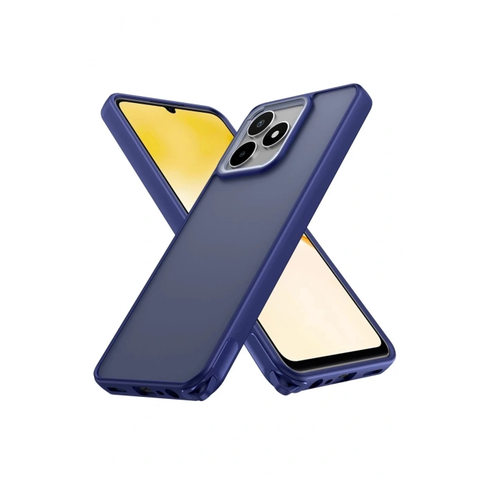 Newface Realme C53 Kılıf Elegant Kapak - Lacivert