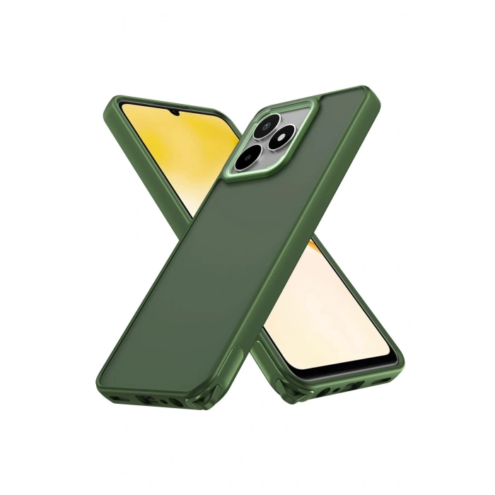 Newface Realme C53 Kılıf Elegant Kapak - Yeşil