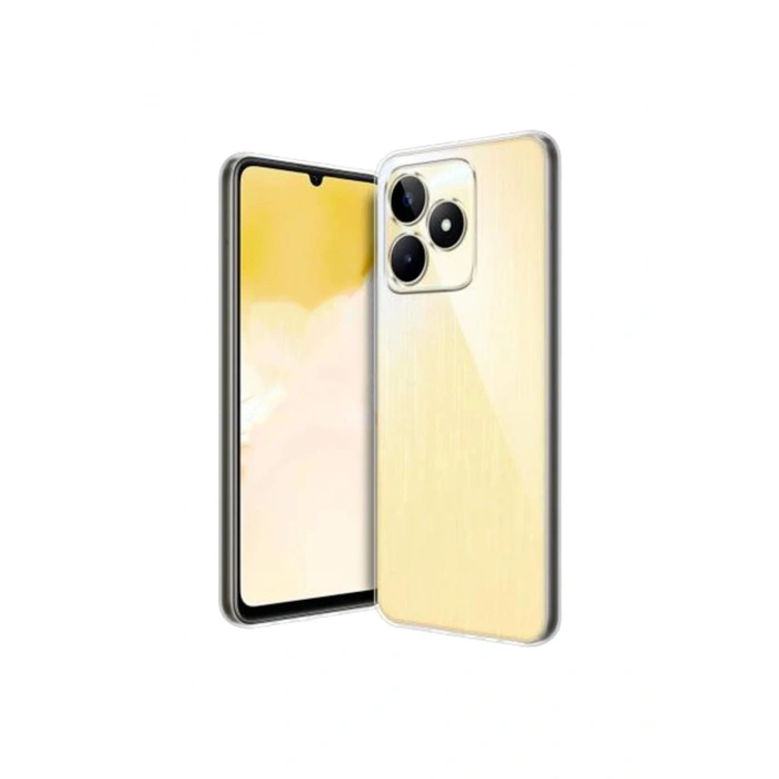 Newface Realme C53 Kılıf Lüx Şeffaf Silikon