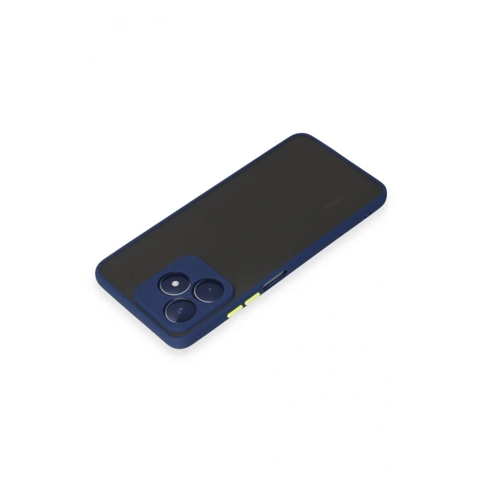 Newface Realme C53 Kılıf Montreal Silikon Kapak - Lacivert