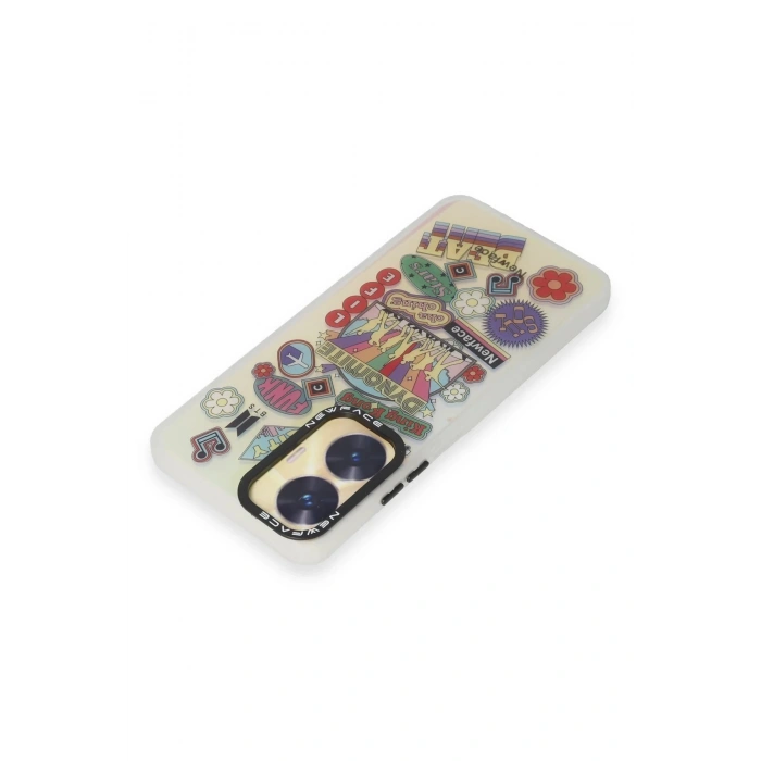 Newface Realme C55 Kılıf Estoril Desenli Kapak - Estoril - 14