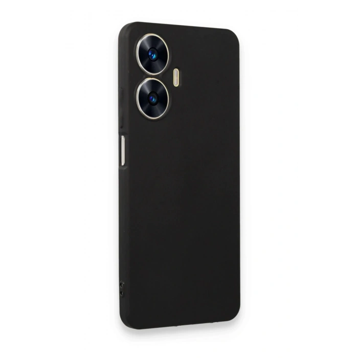 Newface Realme C55 Kılıf First Silikon - Siyah