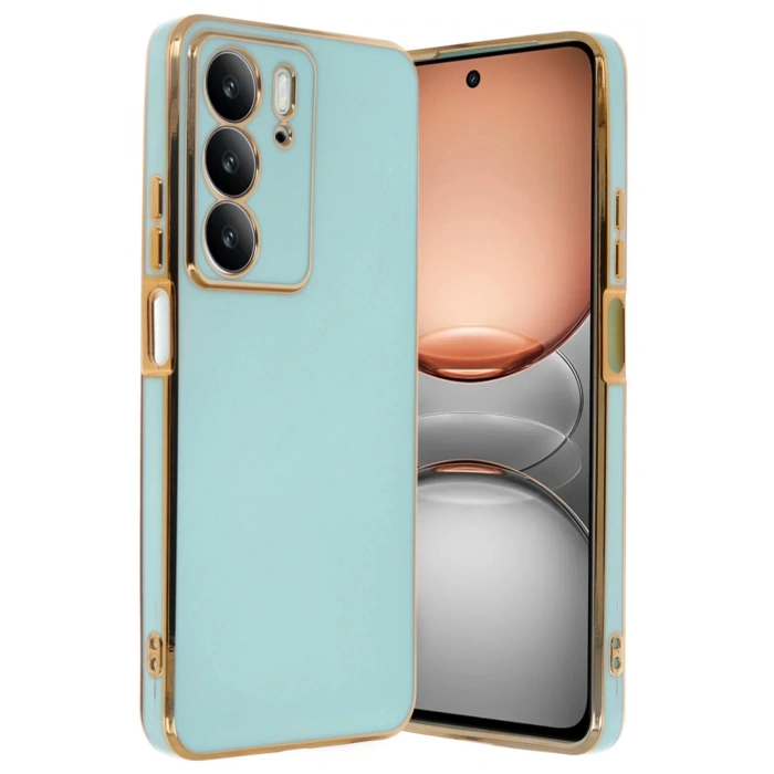 Newface Realme C75 4G Kılıf Volet Silikon - Açık Yeşil