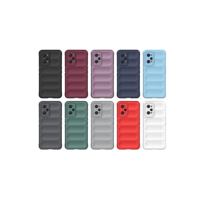 Newface Realme GT2 5G Kılıf Optimum Silikon - Kırmızı