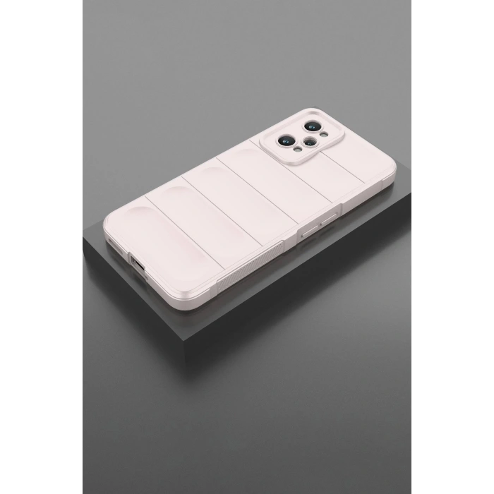 Newface Realme GT2 5G Kılıf Optimum Silikon - Krem