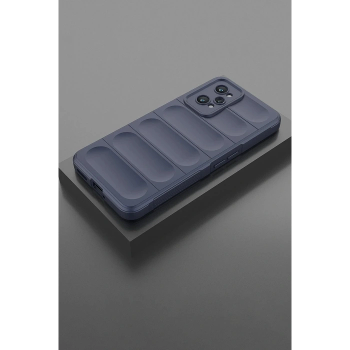 Newface Realme GT2 5G Kılıf Optimum Silikon - Lacivert