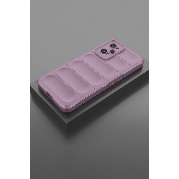 Newface Realme GT2 5G Kılıf Optimum Silikon - Mor