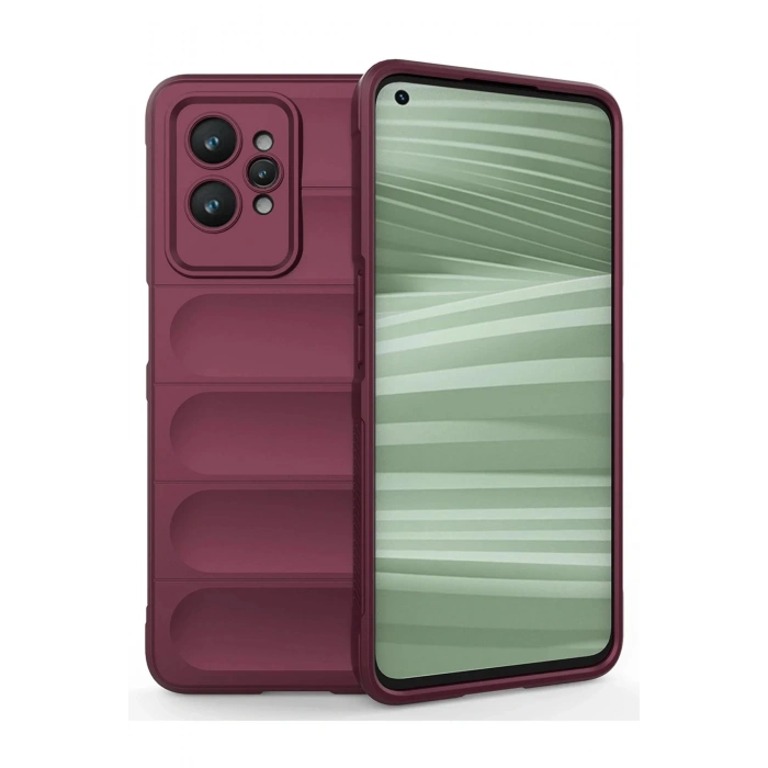 Newface Realme GT2 Pro 5G Kılıf Optimum Silikon - Bordo