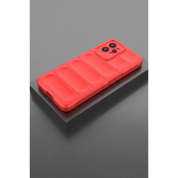 Newface Realme GT2 Pro 5G Kılıf Optimum Silikon - Kırmızı