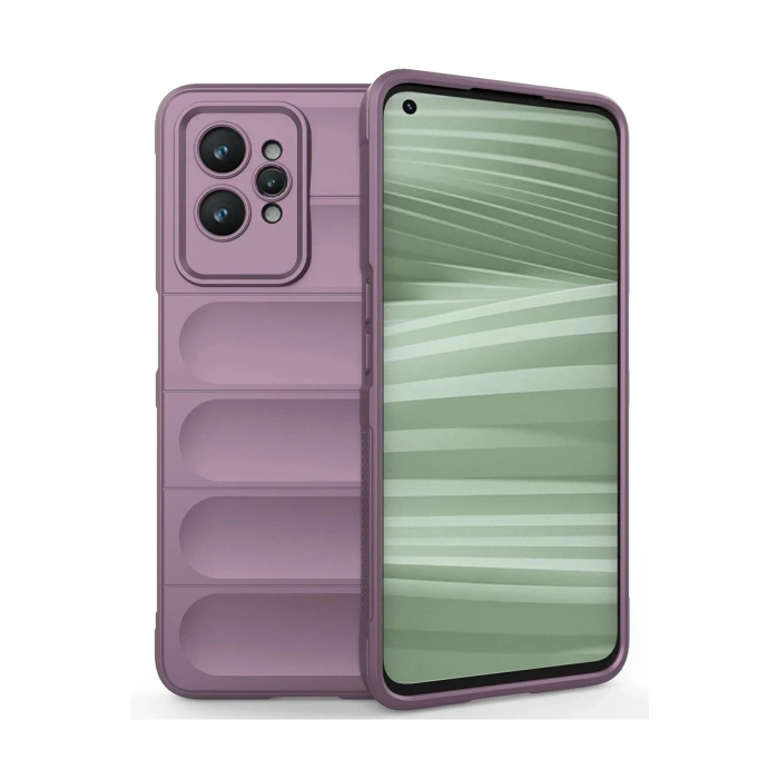 Newface Realme GT2 Pro 5G Kılıf Optimum Silikon - Mor
