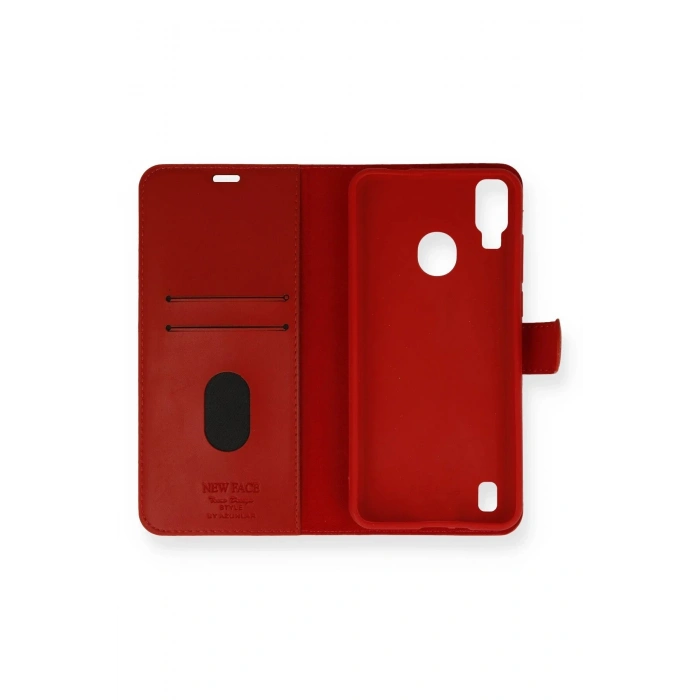 Newface Reeder P13 Blue Kılıf Trend S Plus Kapaklı Kılıf - Kırmızı