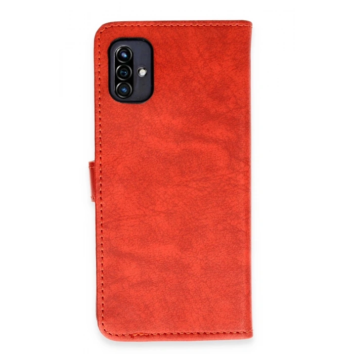 Newface Reeder P13 Blue Max 2022 128GB Kılıf Trend S Plus Kapaklı Kılıf - Kırmızı