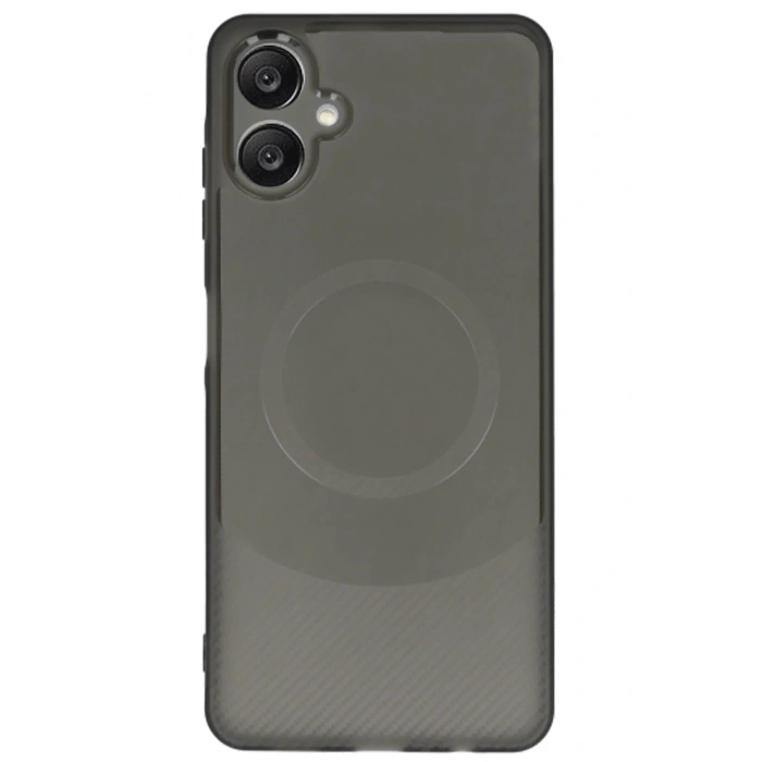 Newface Samsung A06 Kılıf Maya Karbon Kapak - Siyah