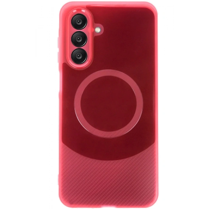 Newface Samsung A26 Kılıf Maya Karbon Kapak - Bordo