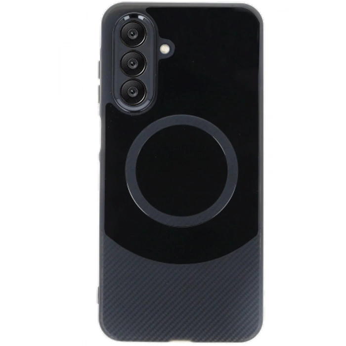 Newface Samsung A26 Kılıf Maya Karbon Kapak - Siyah