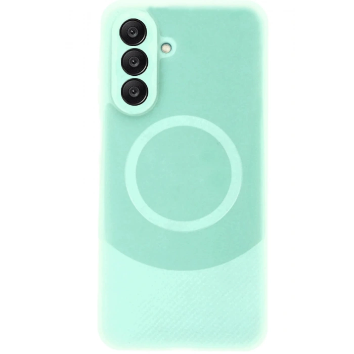 Newface Samsung A26 Kılıf Maya Karbon Kapak - Su Yeşili