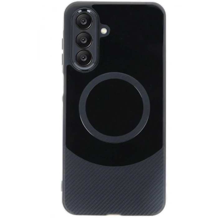 Newface Samsung A36 Kılıf Maya Karbon Kapak - Siyah