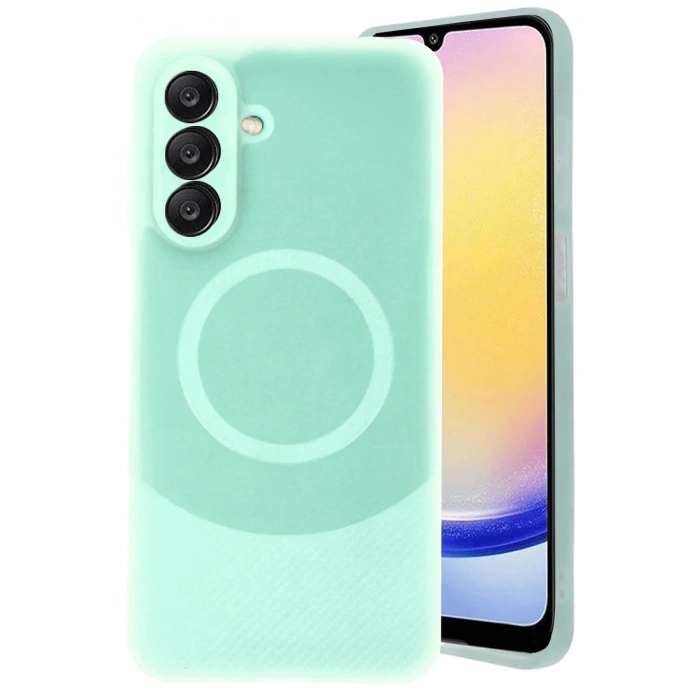 Newface Samsung A36 Kılıf Maya Karbon Kapak - Su Yeşili