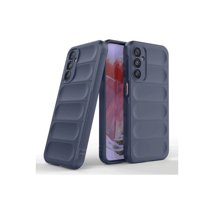 Newface Samsung A36 Kılıf Optimum Silikon - Lacivert