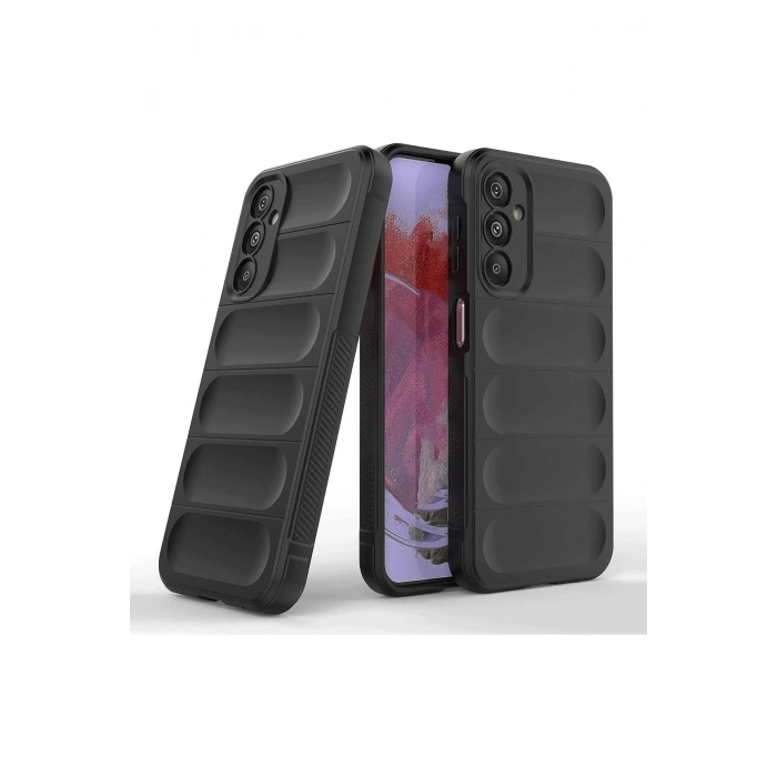 Newface Samsung A36 Kılıf Optimum Silikon - Siyah