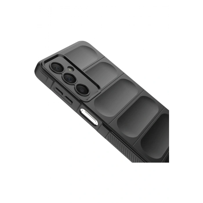 Newface Samsung A36 Kılıf Optimum Silikon - Siyah