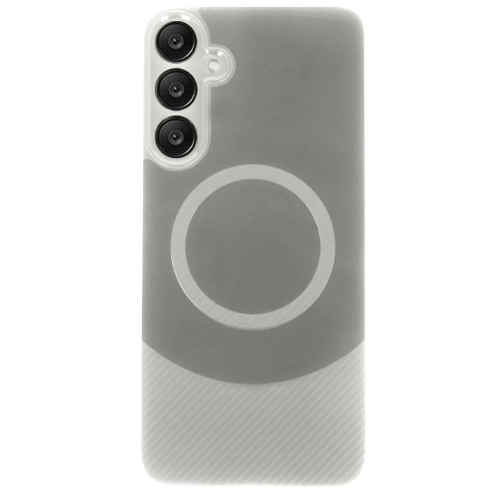 Newface Samsung A56 Kılıf Maya Karbon Kapak - Gri