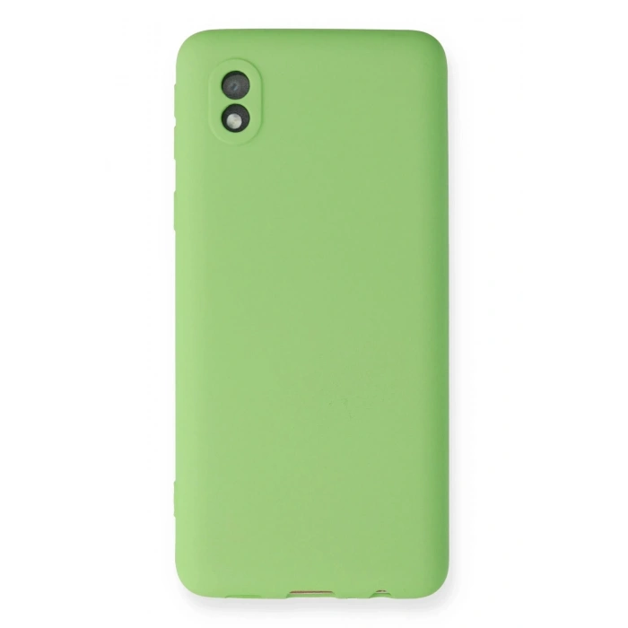 Newface Samsung Galaxy A01 Core Kılıf First Silikon - Yeşil