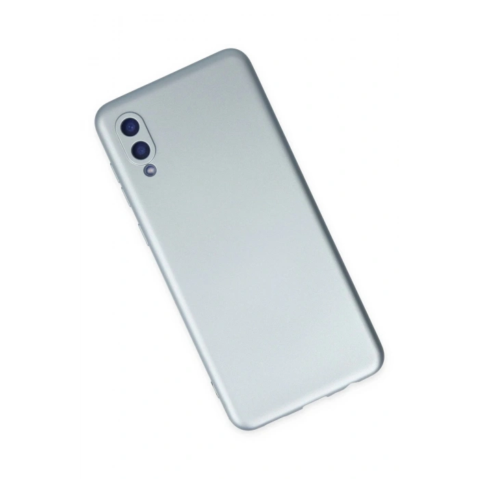 Newface Samsung Galaxy A02 Kılıf Nano içi Kadife Silikon - Sky Blue