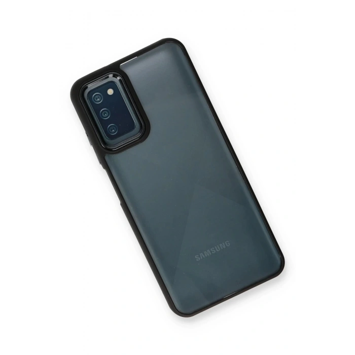 Newface Samsung Galaxy A03S Kılıf Dora Kapak - Siyah