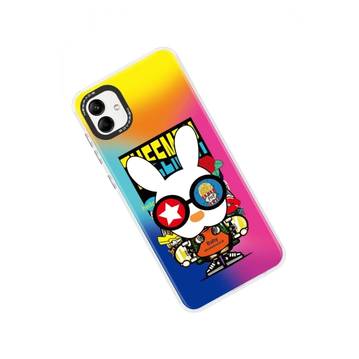 Newface Samsung Galaxy A04 Kılıf Estoril Desenli Kapak - Estoril - 10