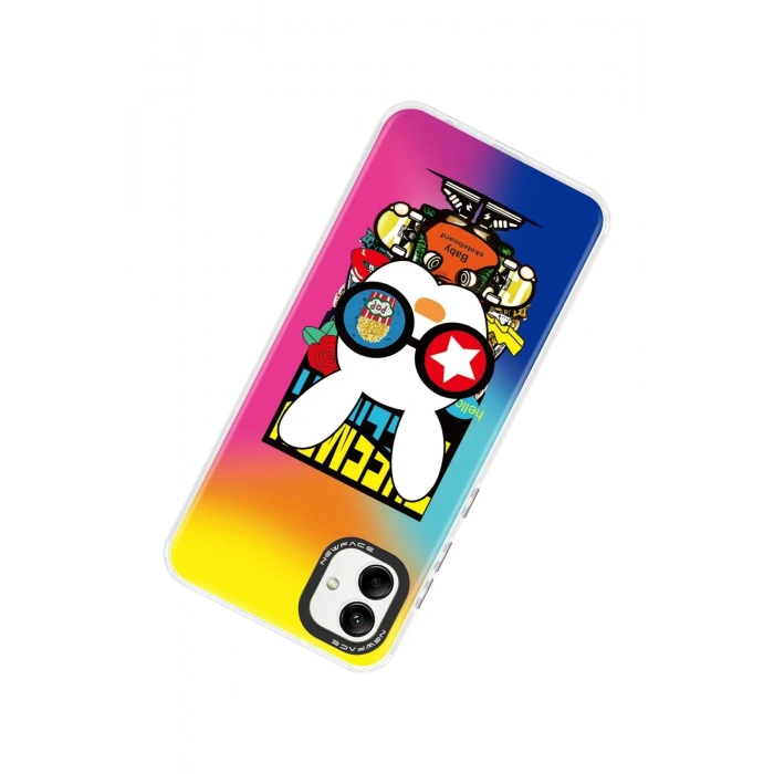 Newface Samsung Galaxy A04 Kılıf Estoril Desenli Kapak - Estoril - 10