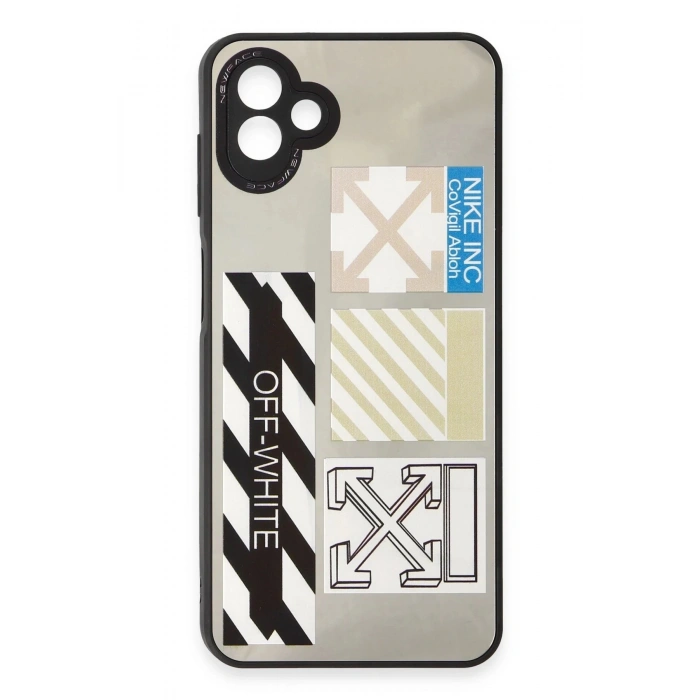 Newface Samsung Galaxy A04 Kılıf Mirror Desenli Kapak - Mirror - 6