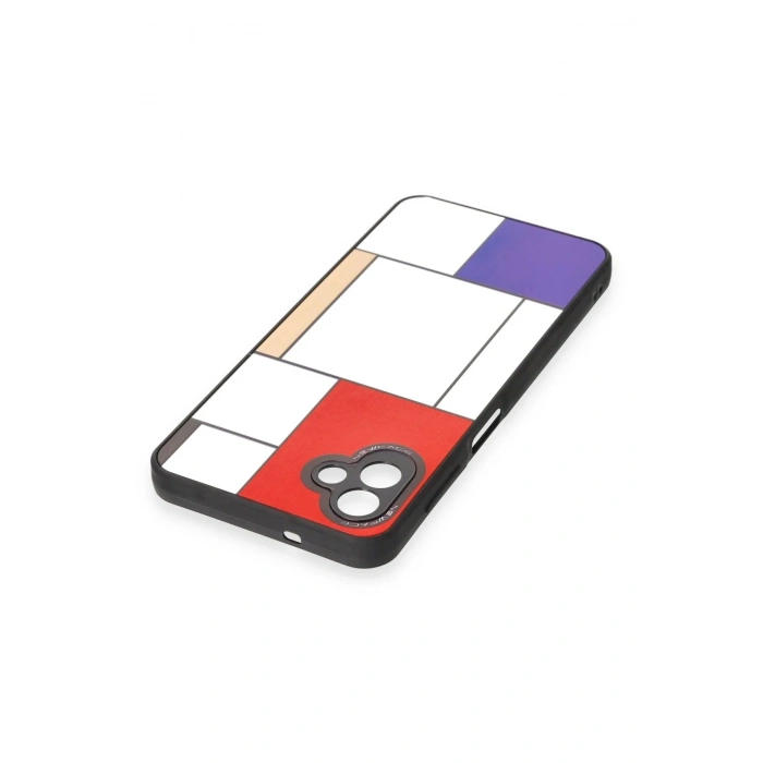 Newface Samsung Galaxy A04 Kılıf Mirror Desenli Kapak - Mirror - 9