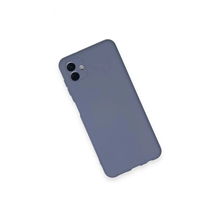 Newface Samsung Galaxy A04 Kılıf Nano içi Kadife Silikon - Gri
