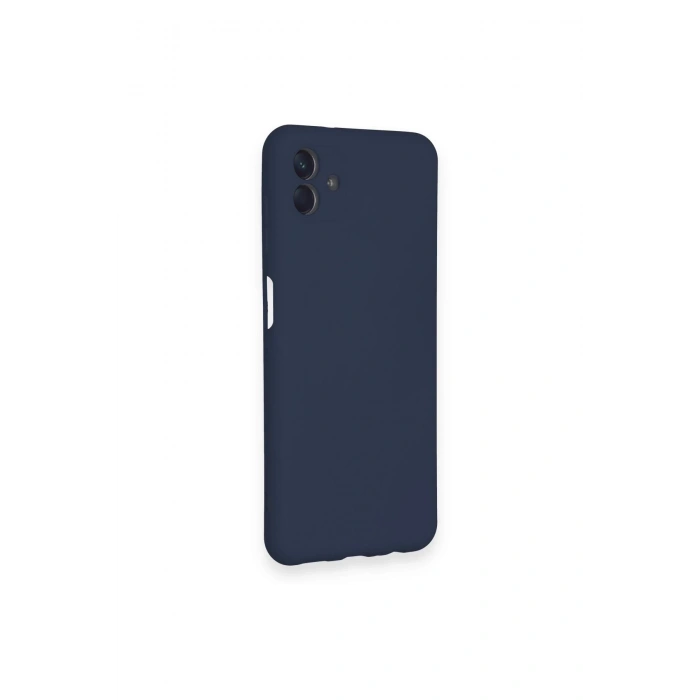 Newface Samsung Galaxy A04 Kılıf Nano içi Kadife Silikon - Lacivert