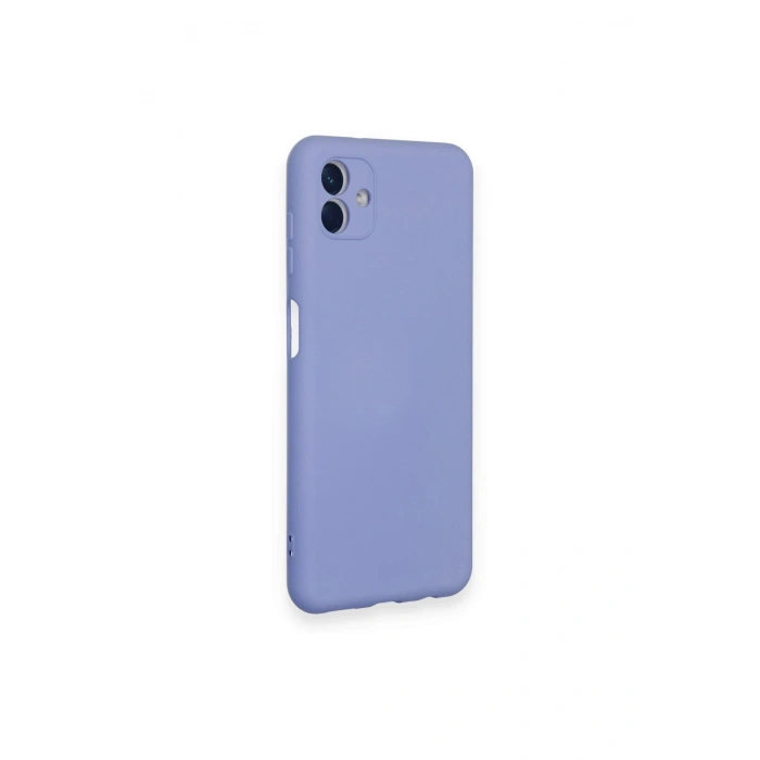 Newface Samsung Galaxy A04 Kılıf Nano içi Kadife Silikon - Lila